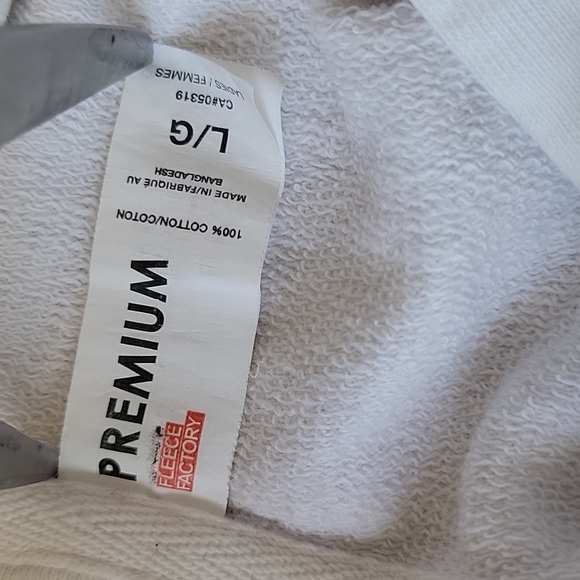 PREMIUM hoodie pullover size L/G tie dye pink white - Picture 8 of 16